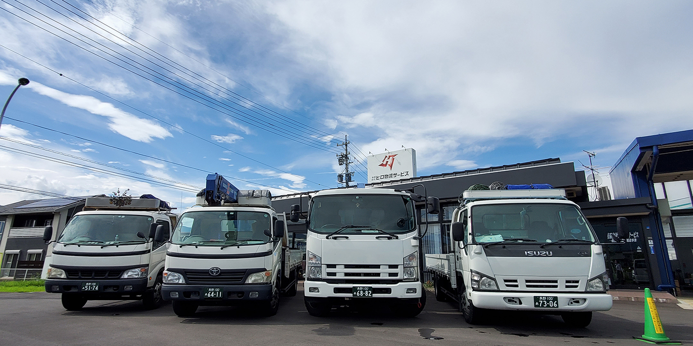 トラック並べた写真3